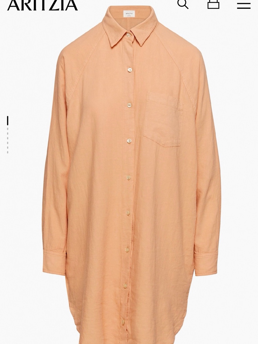 Wilfred Free Boyfriend Linen Dress